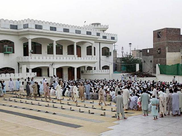 supporters of jud at their headquarter jamia qadsia lahore photo reuters