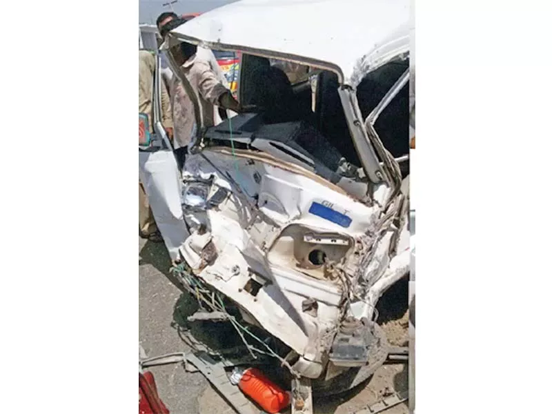 the van the children were sitting in was badly damaged photo express the van the children were sitting in was badly damaged photo express