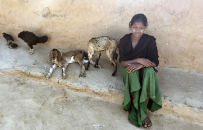 teenager takes grandmother s job to feed family in rajasthan