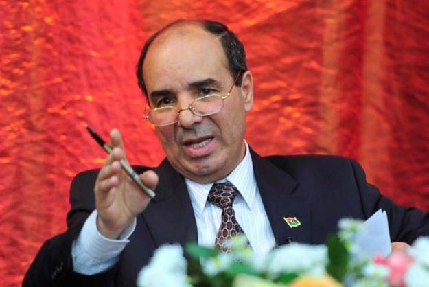 ibrahim dabbashi gestures as he delivers a seminar titled 039 039 transitional justice 039 039 in benghazi january 24 2012 reuters