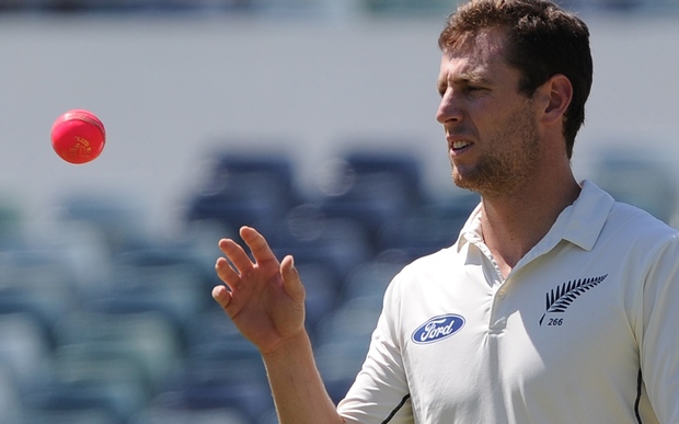 the pink ball   seen here with new zealand 039 s matt henry in perth   is a symbol of the start of day night test cricket photo afp