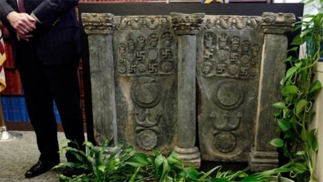 sculpture to remain in protective custody in the us until arrangements are made to transport it back to pakistan photo ap sculpture to remain in protective custody in the us until arrangements are made to transport it back to pakistan photo ap