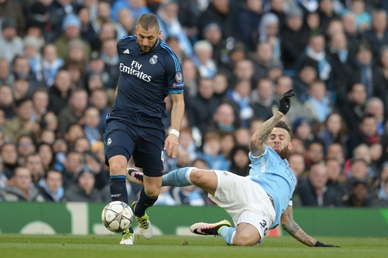 Benzema suffers hamstring strain, doubt for City return