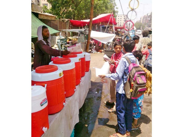 the elaj trust aims to prevent any heatwave related deaths by setting up hydration points across the city so far they have set up several in district south photo press release the elaj trust aims to prevent any heatwave related deaths by setting up hydration points across the city so far they have set up several in district south photo press release