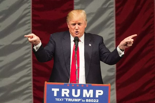 republican presidential hopeful donald trump addresses a campaign rally at costa mesa california on april 28 2016 photo afp republican presidential hopeful donald trump addresses a campaign rally at costa mesa california on april 28 2016 photo afp