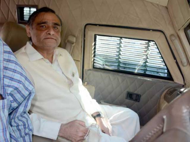 dr asim hussain being taken to the court for his hearing on february 9 2016 photo express