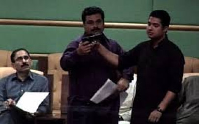 drama in parliament sting operation lands tv anchor in hot waters