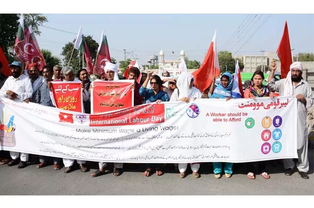 a view of rally organized by awami workers party labour qaumi movement and bhatta workers union in connection with labour day photo online a view of rally organized by awami workers party labour qaumi movement and bhatta workers union in connection with labour day photo online