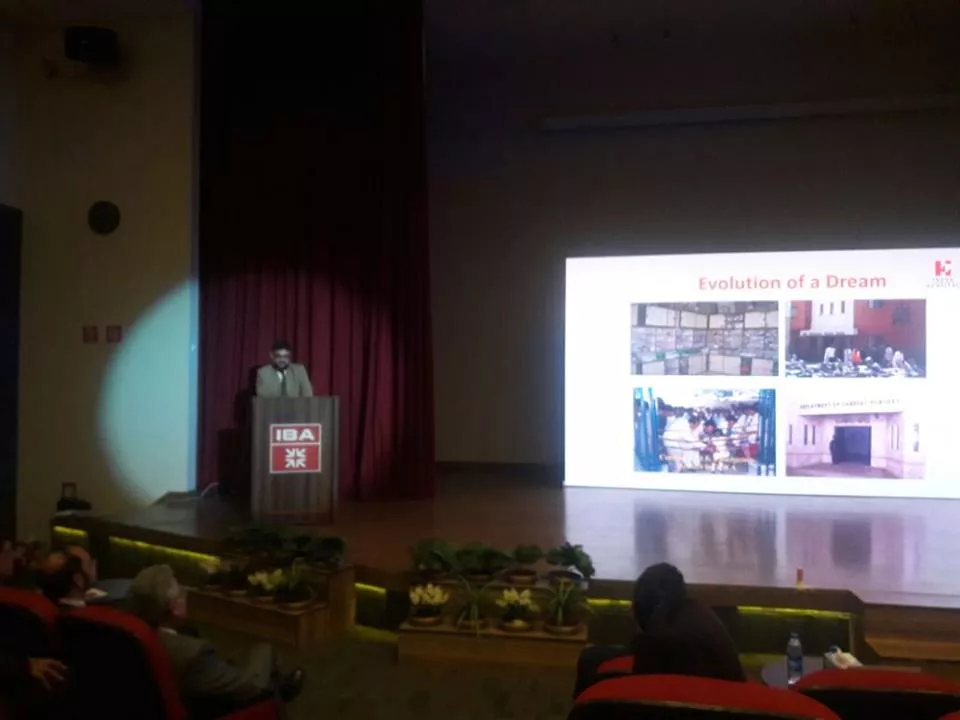 dr abdul bari addresses the participants at iba karachi on april 30 2016 photo aman foundation facebook page dr abdul bari addresses the participants at iba karachi on april 30 2016 photo aman foundation facebook page