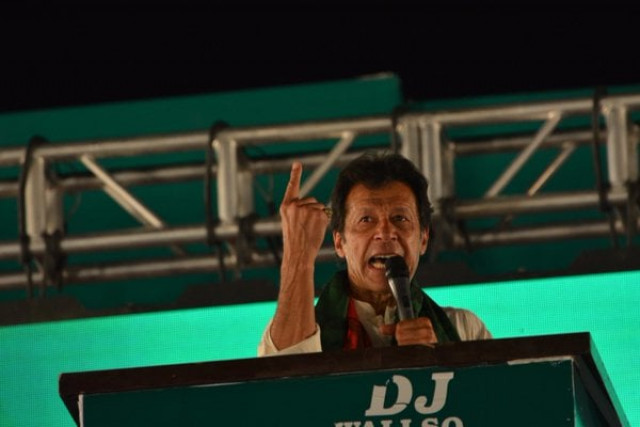 imran khan addresses pti political rally in lahore on may 1 2016 photo pti imran khan addresses pti political rally in lahore on may 1 2016 photo pti