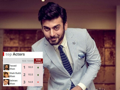 fawad khan outranks srk salman khan on times celebex list