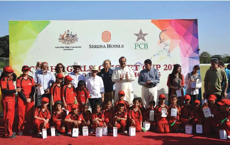 australian high commissioner margaret adamson serena hotels ceo aziz boolani psh head zammurd khan and pcb officials pose with pakistan sweets homes team at the closing ceremony photo express australian high commissioner margaret adamson serena hotels ceo aziz boolani psh head zammurd khan and pcb officials pose with pakistan sweets homes team at the closing ceremony photo express