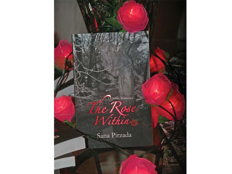 an untouched genre sana pirzada brings out gothic romance with a rose within