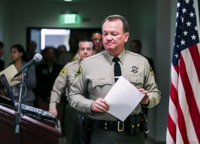los angeles county sheriff jim mcdonnell photo reuters los angeles county sheriff jim mcdonnell photo reuters