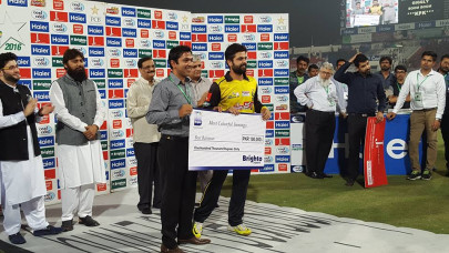shehzad thanks younus after leading k p to pakistan cup trophy shehzad thanks younus after leading k p to pakistan cup trophy
