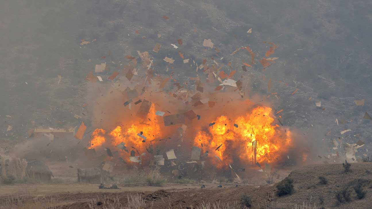 file photo of a blast in balochistan photo file