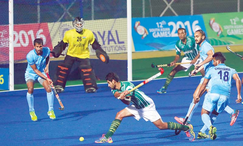 arslan scored twice in the 2014 champions trophy 4 3 semi final win over arch rivals india and remembers it as the best moment of his life photo courtesy arslan qadir