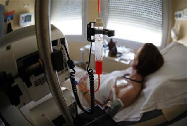 a patient receives treatment in a hospital photo reuters a patient receives treatment in a hospital photo reuters