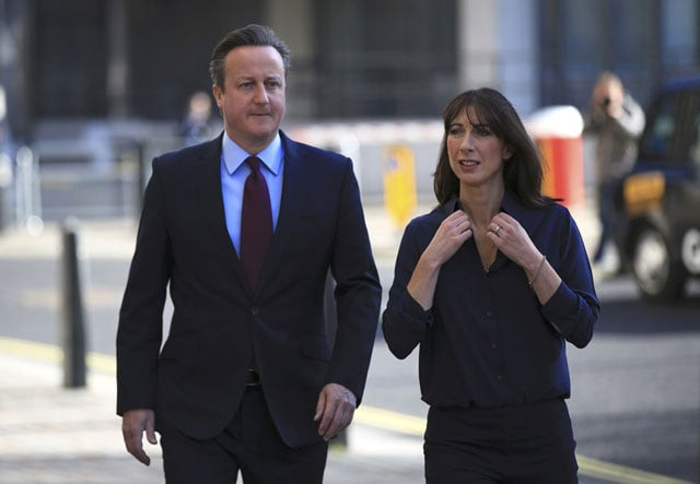 britain 039 s prime minister david cameron and his wife samantha arrive to cast their votes for the london mayoral elections at a polling station in central london britain may 5 2016 photo reuters britain 039 s prime minister david cameron and his wife samantha arrive to cast their votes for the london mayoral elections at a polling station in central london britain may 5 2016 photo reuters