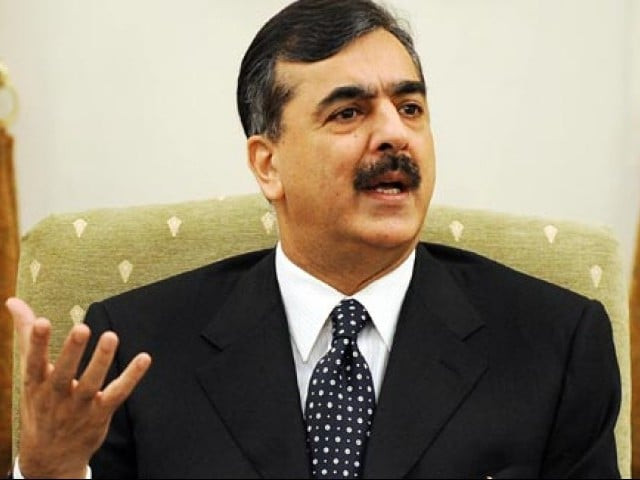 former prime minister yousaf raza gillani photo afp former prime minister yousaf raza gillani photo afp
