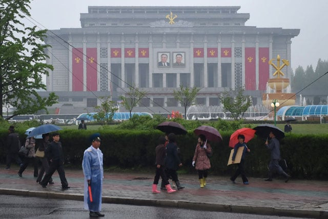 the april 25 palace venue of the workers 039 party congress is seen ahead of the event in pyongyang on may 6 2016 north korea will on may 6 launch its highest level ruling party meeting in almost 40 years with delegates set to heap praise on its nuclear arsenal as a quot precious sword quot amid fears of a fresh atomic test photo afp the april 25 palace venue of the workers 039 party congress is seen ahead of the event in pyongyang on may 6 2016 north korea will on may 6 launch its highest level ruling party meeting in almost 40 years with delegates set to heap praise on its nuclear arsenal as a quot precious sword quot amid fears of a fresh atomic test photo afp