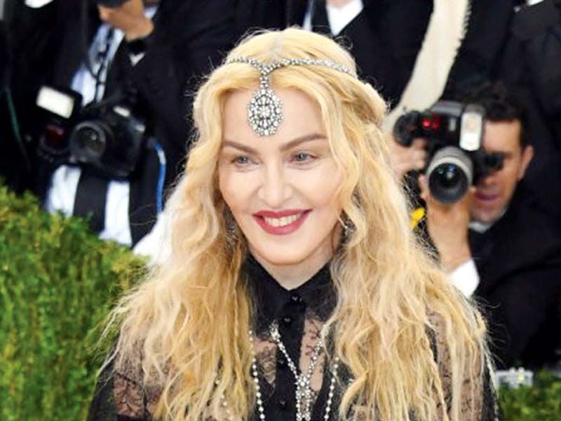 Madonna Defends Revealing Met Ball Outfit - Madonna in Givenchy at Met Gala  2016