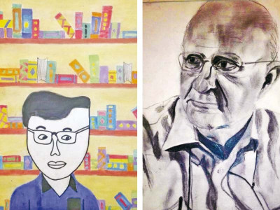 a for art my teacher my hero