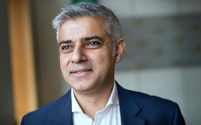 sadiq khan photo telegraph