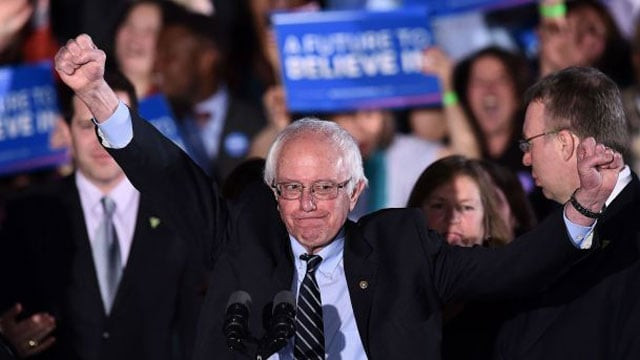 after his win in indiana 039 s democratic presidential primary on tuesday sanders said it will help him pull off one of the great political upsets in the history of the united states photo afp after his win in indiana 039 s democratic presidential primary on tuesday sanders said it will help him pull off one of the great political upsets in the history of the united states photo afp