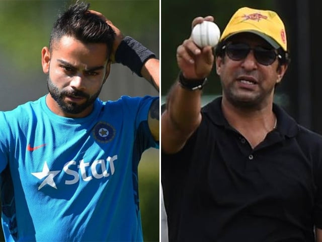 kohli says wasim was fast and skillful photos afp kohli says wasim was fast and skillful photos afp
