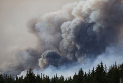 canada fire out of control doubles in size canada fire out of control doubles in size