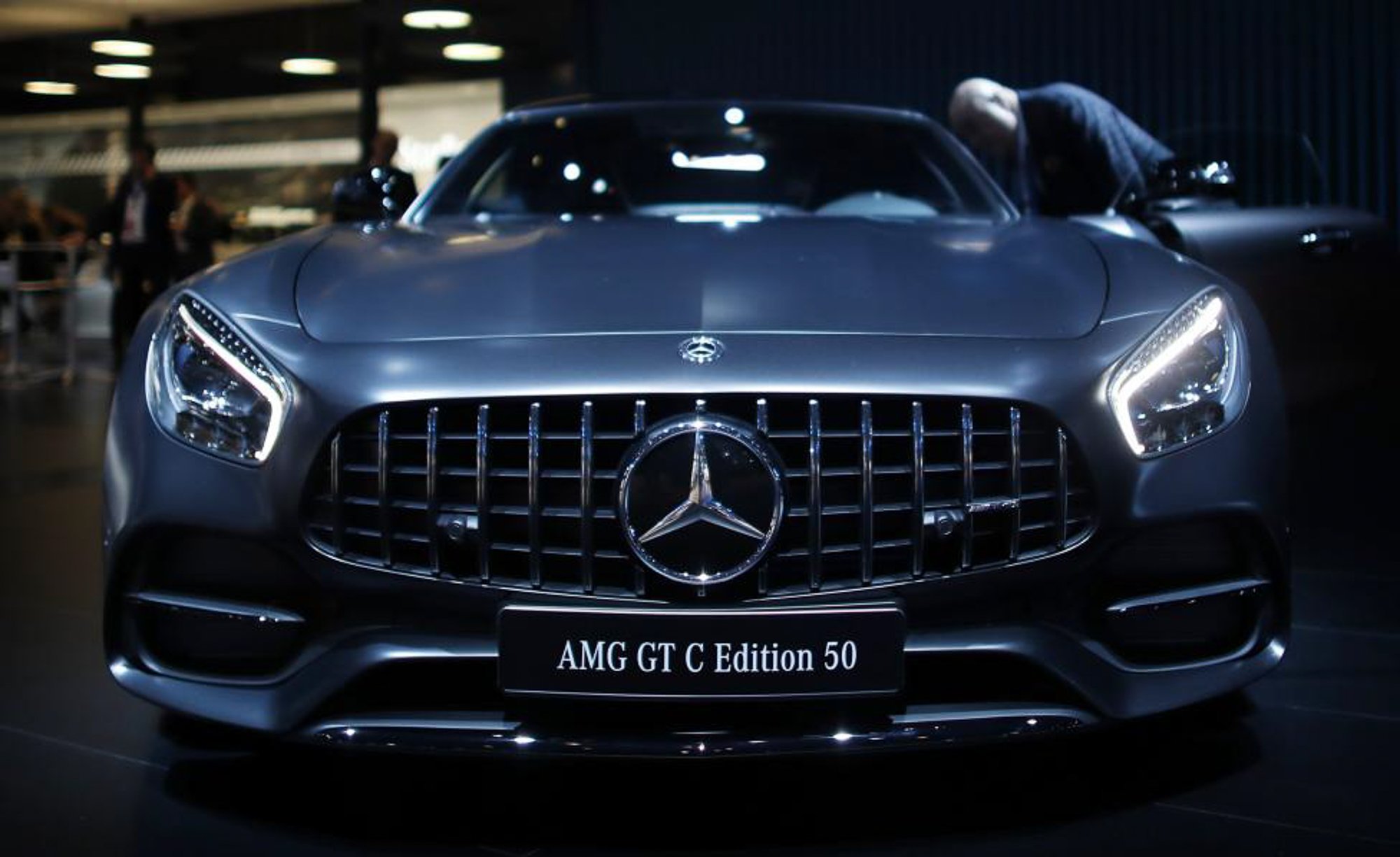 A 2018 Mercedes AMG GT C Edition 50. PHOTO: REUTERS