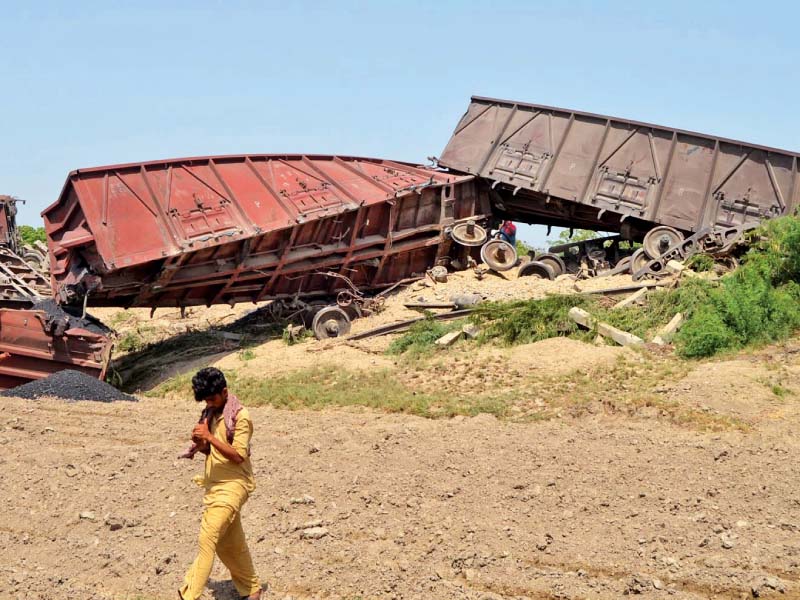 the punjab bound train was transporting coal photo inp