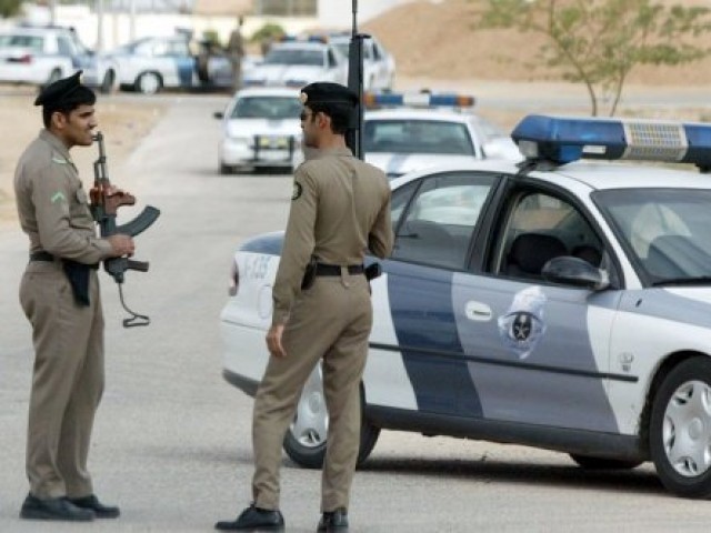 a file photo of saudi police photo afp