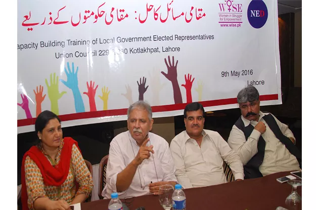speakers at a conference titled local governance and community development organised by women in struggle for empowerment wise on monday photo express speakers at a conference titled local governance and community development organised by women in struggle for empowerment wise on monday photo express