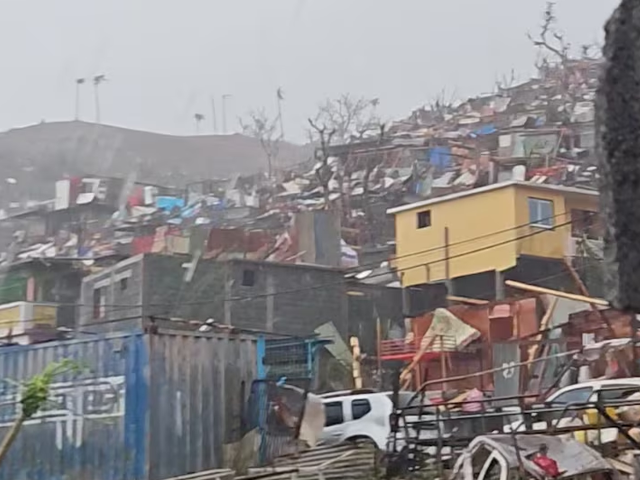 damage caused by the cyclone chido kaweni mayotte december 14 2024 reuters