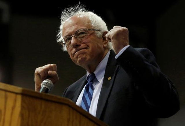 democratic us presidential candidate bernie sanders speaks at a campaign rally in salem oregon us may 10 2016 photo reuters democratic us presidential candidate bernie sanders speaks at a campaign rally in salem oregon us may 10 2016 photo reuters