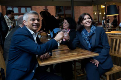 paris mayor first to meet new london counterpart khan