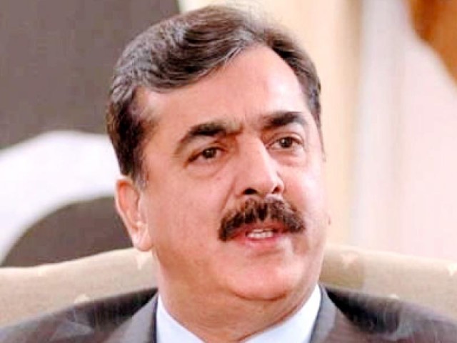 yousaf raza gilani photo file