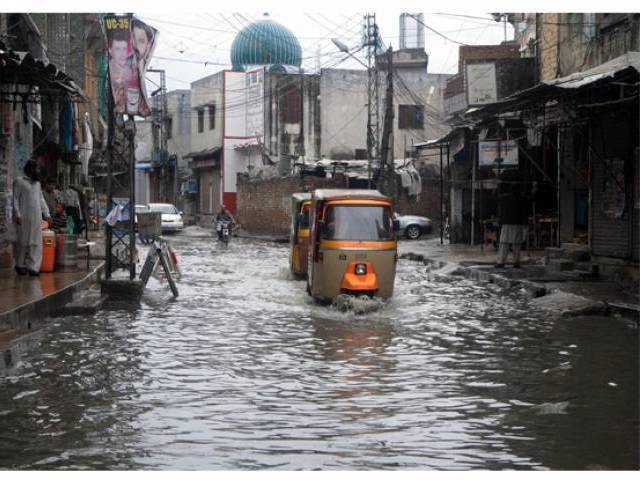 load shedding increases agricultural fields damaged mud walls collapse photo inp