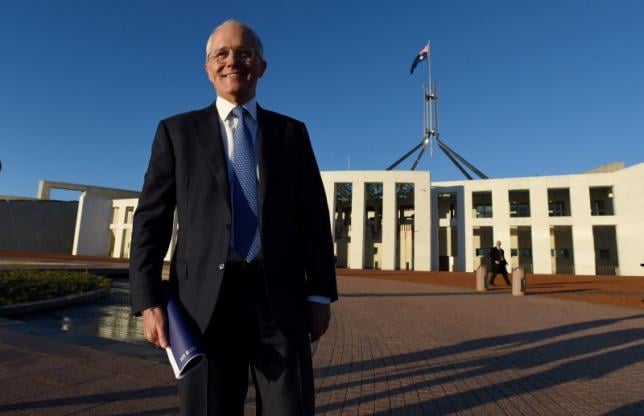 australian prime minister malcolm turnbull stands outside australia 039 s parliament house in canberra may 4 2016 following the announcement australia 039 s 2016 17 federal budget photo reuters