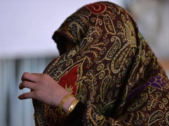 19 year old taiba was set on fire by her husband before her in laws snatched her children photo afp