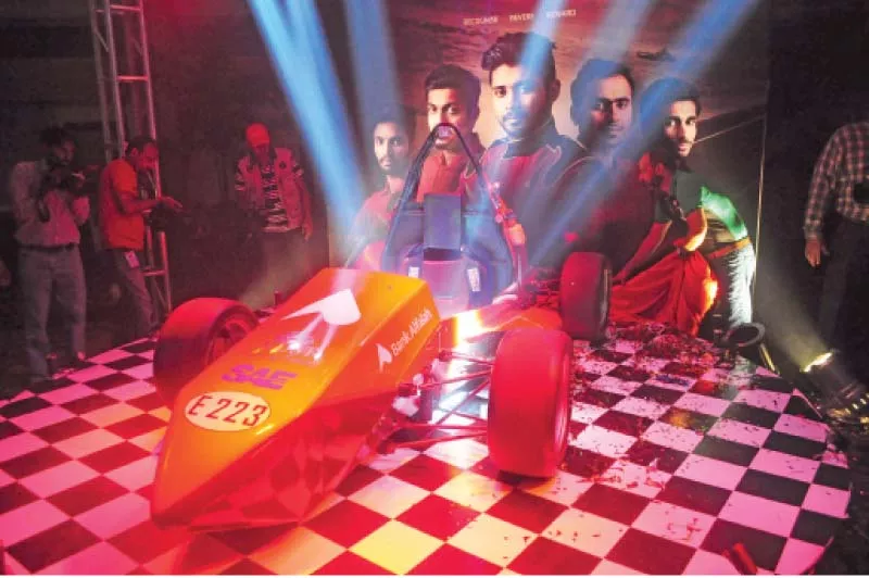 pakistan s first formula electric racing car weighs 275 kilogrammes and is capable of reaching the speed of 110 kilometres per hour photo express pakistan s first formula electric racing car weighs 275 kilogrammes and is capable of reaching the speed of 110 kilometres per hour photo express