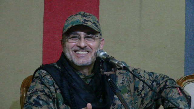 an undated handout photo released on may 13 2016 by hezbollah 039 s media office shows mustafa badreddine smiling at an undisclosed location photo afp