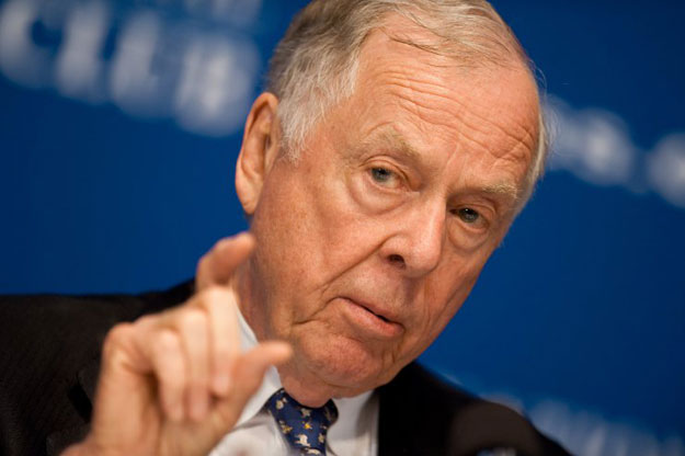 us oil magnate and businessman t boone pickens supported trump and his plan to ban unvetted muslim immigrants at the salt conference