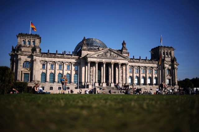 the reichstag building in berlin houses the german lower house of parliament photo afp