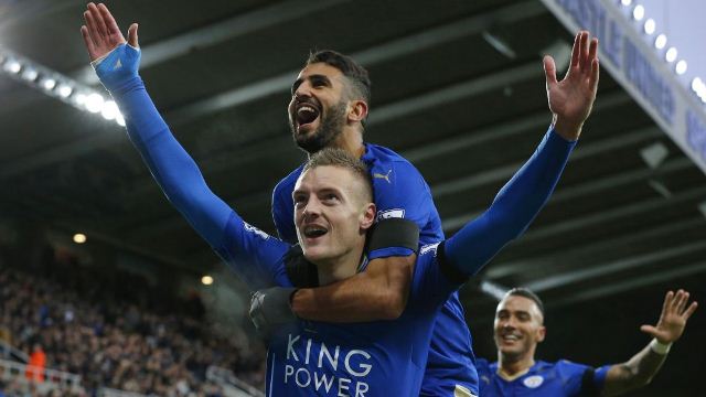 vardy has netted 24 goals so far for leicester city this season photo afp