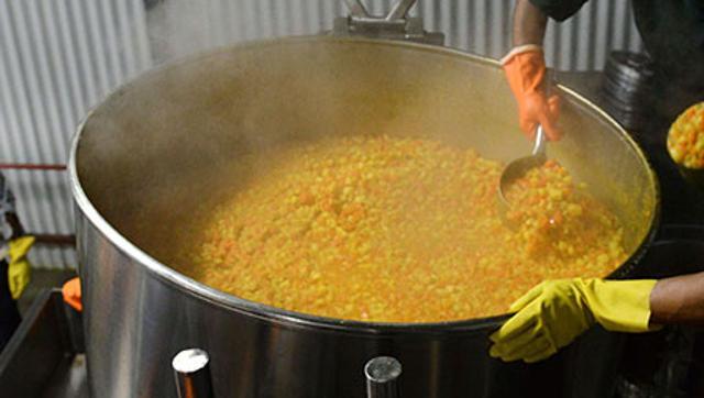 employee was pushed into the boiling curry over poor food quality photo afp