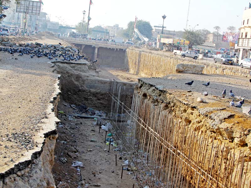 work on the golimar underpass which was initially going to be a flyover kicked off in april last year photo file