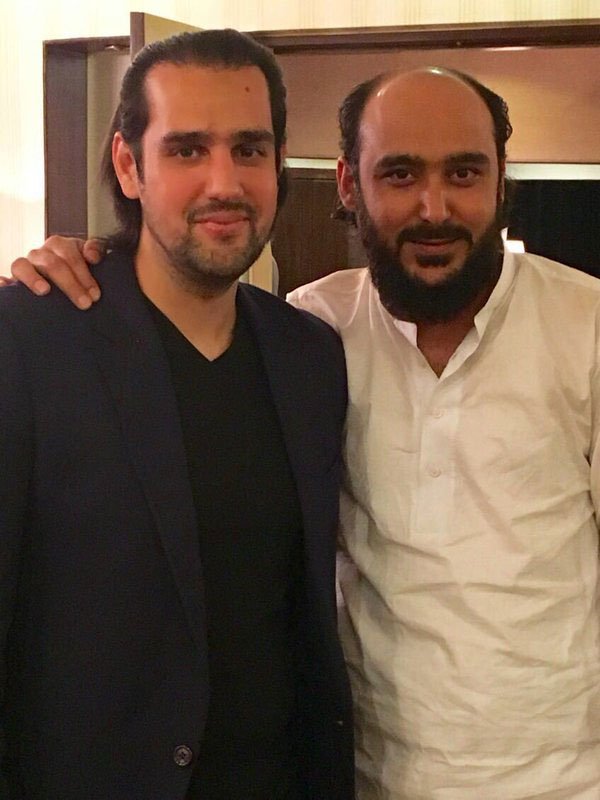 this picture of shahbaz taseer and ali haider gilani proves miracles do happen